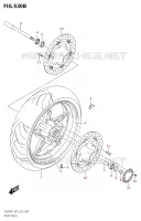 FRONT WHEELSV650XA) for Suzuki SV 650 2021