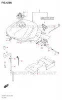 FUEL TANK ESS (SV650,SV650A:E33) for Suzuki SV 650 2021