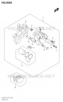 REAR CALIPER for Suzuki SV 650 2021
