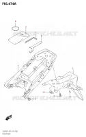 REAR FENDER for Suzuki SV 650 2021