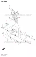 SHOCK ABSORBER LINKAGEERE (SV650,SV650A) for Suzuki SV 650 2021