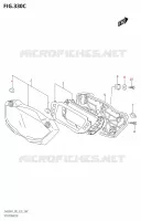 SPEEDOMETER650:E03,E33) for Suzuki SV 650 2021