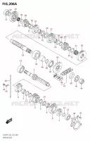 TRANSMISSION for Suzuki SV 650 2021
