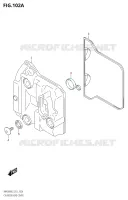 CYLINDER HEAD COVER for Suzuki BURGMAN 400 2022