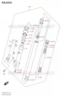 FRONT FORK for Suzuki BURGMAN 400 2022