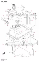 FUEL TANK for Suzuki BURGMAN 400 2022