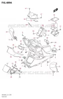 GLOVE BOX for Suzuki BURGMAN 400 2022