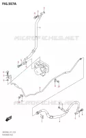 REAR BRAKE HOSE for Suzuki BURGMAN 400 2022