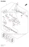 REAR CALIPER for Suzuki BURGMAN 400 2022