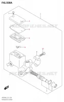 REAR MASTER CYLINDER for Suzuki BURGMAN 400 2022