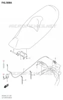 SEAT LOCK for Suzuki BURGMAN 400 2022