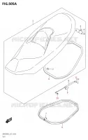 SEAT for Suzuki BURGMAN 400 2022