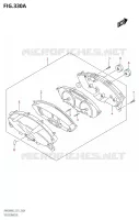 SPEEDOMETER for Suzuki BURGMAN 400 2022