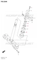 STEERING COLUMN for Suzuki BURGMAN 400 2022