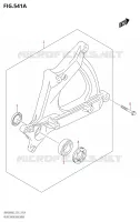 SWINGARM for Suzuki BURGMAN 400 2022
