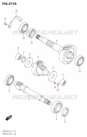 TRANSMISSION (2) for Suzuki BURGMAN 400 2022