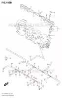 THROTTLE BODY HOSE/JOINT for Suzuki GSX-S 750 2022