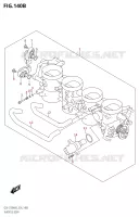 THROTTLE BODY for Suzuki GSX-S 750 2022