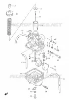 CARBURETOR for Suzuki Autres-modeles 50 2001