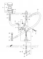 REAR BRAKE MASTER CYLINDER for Suzuki Autres-modeles 50 2001