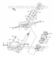 STEERING COLUMN for Suzuki Autres-modeles 50 2001