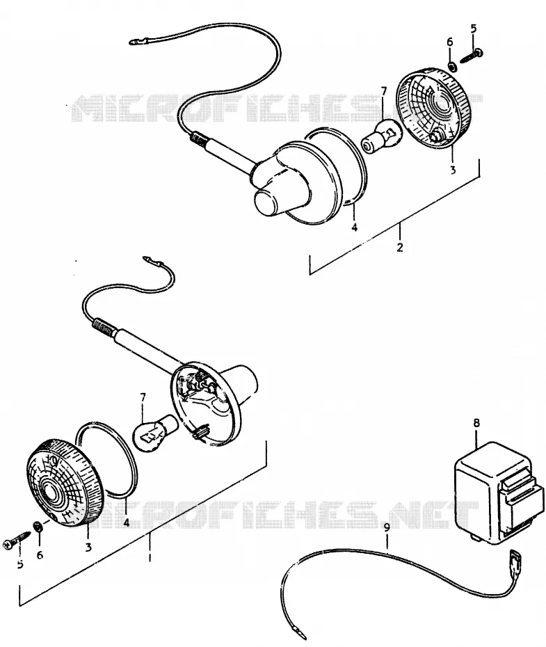 FOR SPECIAL MARKET (E22) Suzuki MOTO 370 SP 1979  SP370N(C/N)