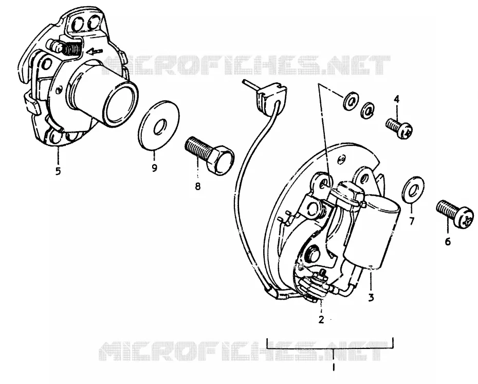 IGNITION Suzuki MOTO 370 SP 1979  SP370N(C/N)