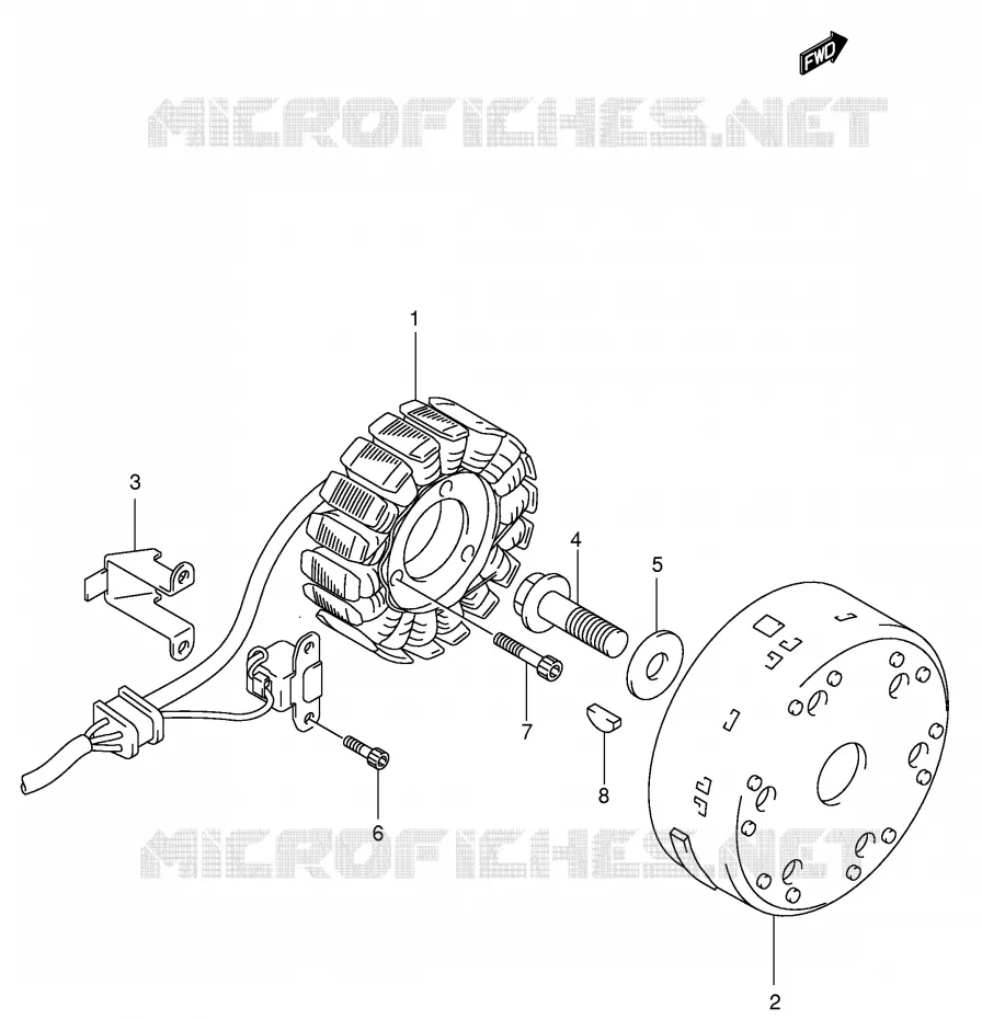 IGNITION Suzuki MOTO 650 SV-S 1999  SV650SX(E2)