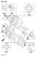 CRANKCASE COVER for Suzuki GSX-S 1000 2023