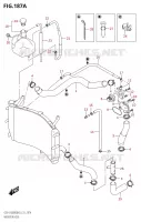 RADIATOR HOSE   EXPANSION TANK for Suzuki GSX-S 1000 2023