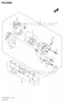 REAR CALIPER for Suzuki GSX-S 1000 2023