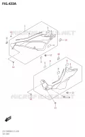 REAR FAIRING for Suzuki GSX-S 1000 2023