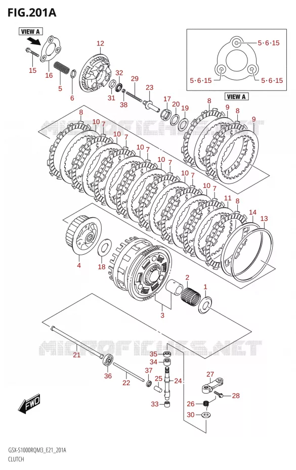CLUTCH Suzuki MOTO 1000 GSX-S 2023  GSX-S1000RQ  M3 (E21)