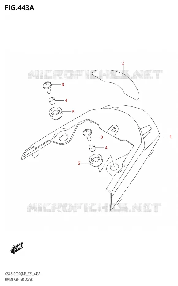 FAIRING Suzuki MOTO 1000 GSX-S 2023  GSX-S1000RQ  M3 (E21)