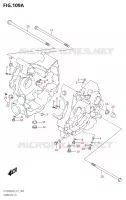 CRANKCASE (2) (DL1050RJ) for Suzuki V-STROM 1050 2023