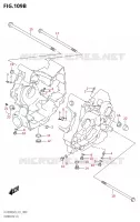 CRANKCASE (2) (DL1050RR) for Suzuki V-STROM 1050 2023