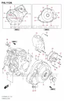 CRANKCASE COVER for Suzuki V-STROM 1050 2023