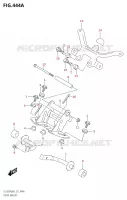 FRONT FAIRING BRACKET for Suzuki V-STROM 1050 2023