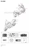 LABEL (DL1050RR) for Suzuki V-STROM 1050 2023