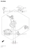 LOCK SET (DL1050RR) for Suzuki V-STROM 1050 2023