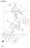 REAR CALIPER for Suzuki V-STROM 1050 2023