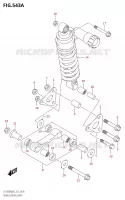 SHOCK ABSORBER LINKAGE (DL1050RJ) for Suzuki V-STROM 1050 2023