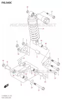 SHOCK ABSORBER LINKAGE (DL1050RR) for Suzuki V-STROM 1050 2023
