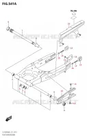 SWINGARM (DL1050RJ) for Suzuki V-STROM 1050 2023