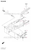SWINGARM (DL1050RR) for Suzuki V-STROM 1050 2023