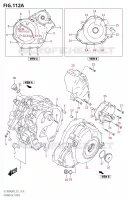 CRANKCASE COVER for Suzuki V-STROM 1050 2023