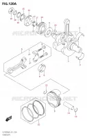 CRANKSHAFT for Suzuki V-STROM 1050 2023