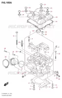 CYLINDER HEAD (REAR) for Suzuki V-STROM 1050 2023