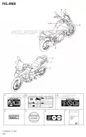 LABEL (DL1050RR) for Suzuki V-STROM 1050 2023