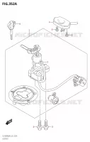 LOCK SET (DL1050RR) for Suzuki V-STROM 1050 2023